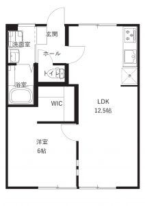 募集用間取り(エーデルハイム102）