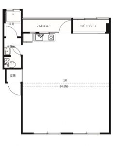 募集用間取図【IDEAL SOUTH 305】