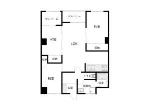 扇ヶ丘ビル2号（202,302,402,502,602)