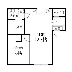 グリーンパーク泉101 リノベ後