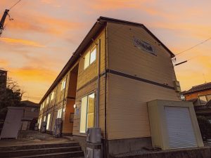 夕暮れ