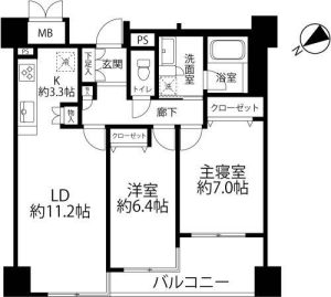 プレミア金沢中央通_０２０３_間取り画像