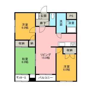 グランヴェルジェ有松_０４０５_間取り画像