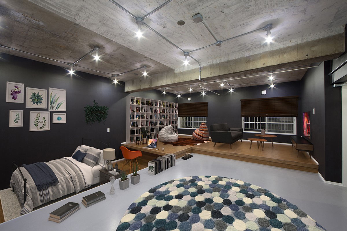 デザインで家賃アップ